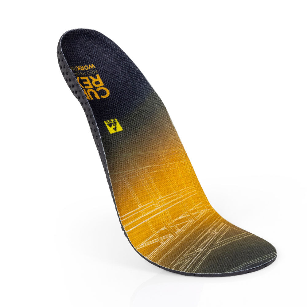 Currex WorkPro Medium Insoles | ESD Certified for Work Shoes and